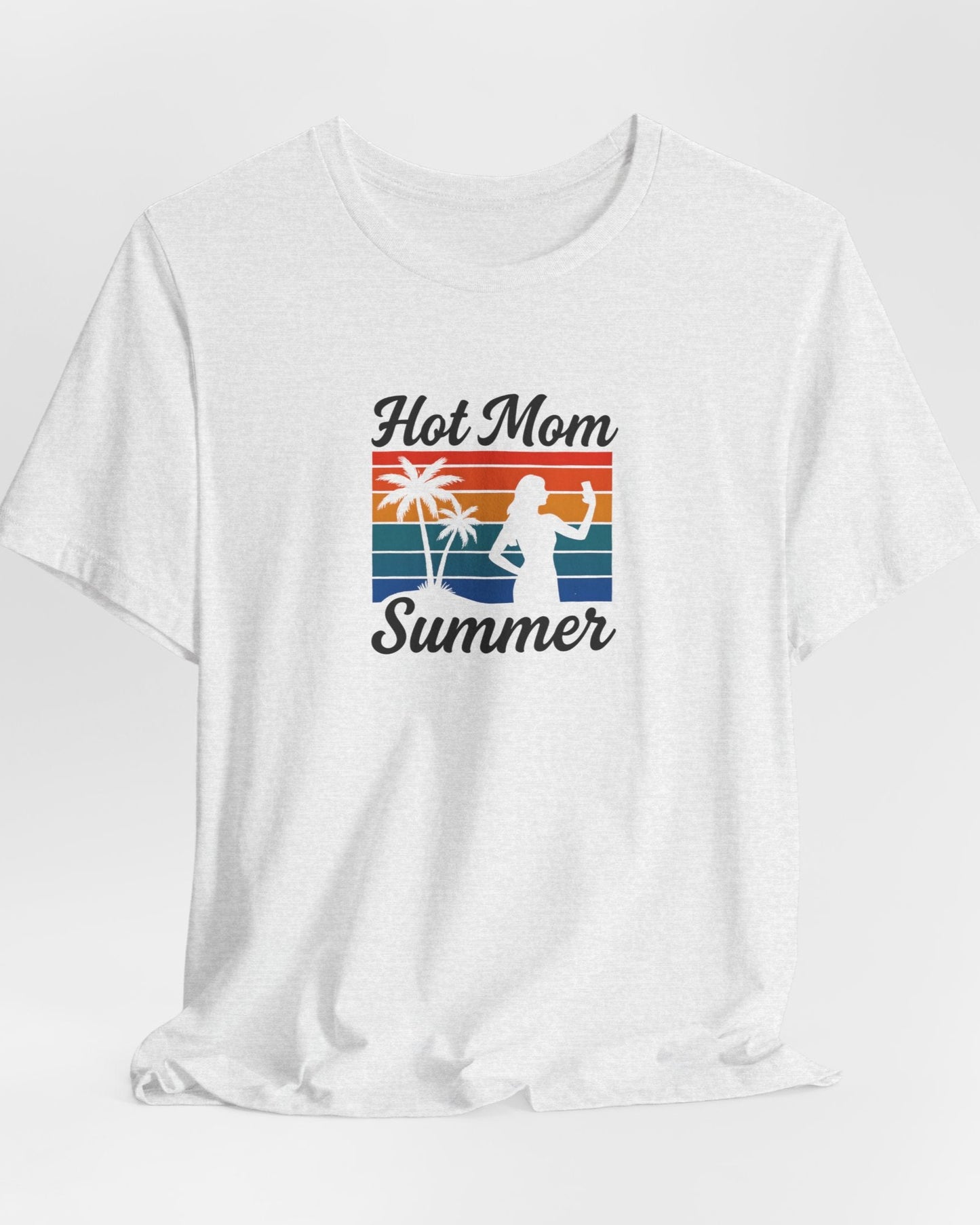 Hot Mom Summer – Trendy Graphic Mom Tee