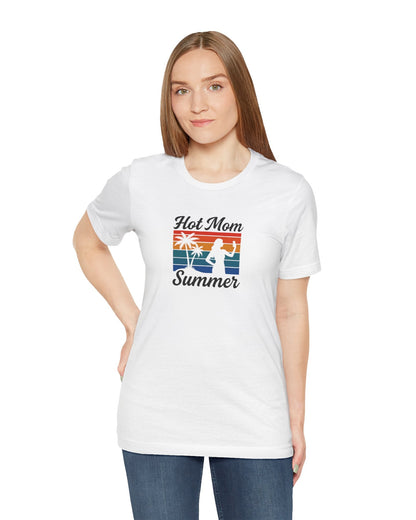 Hot Mom Summer – Trendy Graphic Mom Tee